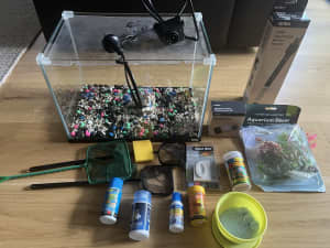 Fish Tank 20L -Aquarium Starter Kit. 