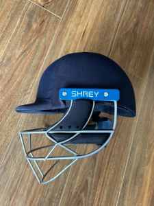 Cricket Helmet - Shrey - size large - excellent condition - like new