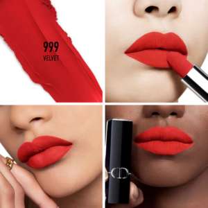Dior Rouge Couture Lipstick - 999 Velvet. BNIB