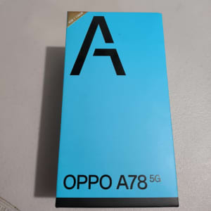 Oppo A78 5G 128GB dual sim unlock like new