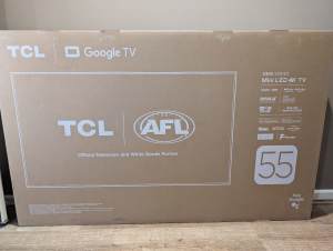 *BRAND NEW* 2 TCL 55 4K UHD Mini LED QLED Google TV