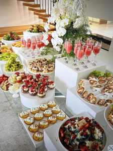 food riser hire (party hire) food display 