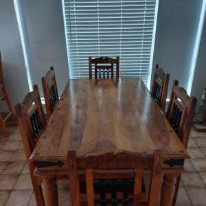 Dinning Table 6 Seater Solid Australian Blue Gum