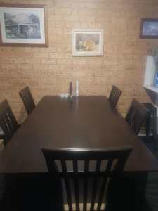 6 Seat Dining Table Chairs