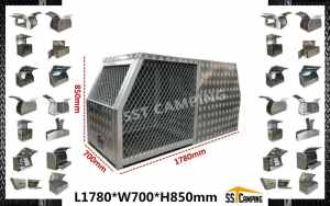 40*40 Framework Dog Cage L1780*W700*H850Toolbox Aus Stock