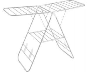 Foldable Clothes Drying Rack with Adjustable Wings Stainless Steel