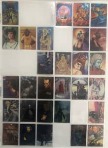 Star Wars Finest Trading Cards (1996) Topps Cards 7 Cards Missing