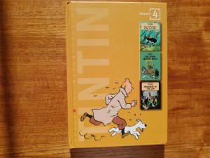 The adventures of Tin Tin by Herge No. 4 (3-in-1 hardcover)