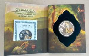 2oz 2023 Germania Mint BU ANA Edition Coin 393 of only 999 Made