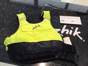 Life Jacket, Zhik brand, medium size. As new. With storage bag.