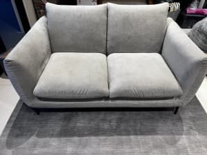 2 Seater Grey Sofa from Living Styles