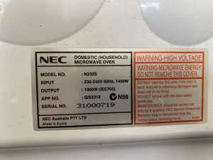 Microwave NEC N230S