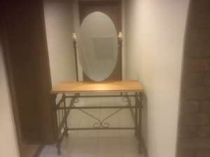 Hall stand with mirror