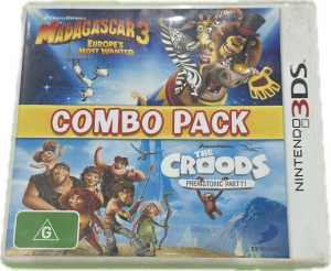 Madagascar 3 The Croods combo pack (178570)