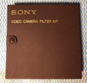 Sony Video Camera Filter Kit VF-200K 46mm or 52mm