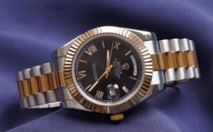 Rolex Day-Date Automatic Watch (Black)
