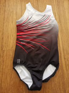 Short Sleeve Girls Leotard for Gymnastics national club competitions