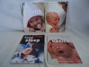 4 Parenting Guide Baby Health Sleep Basics Food Books