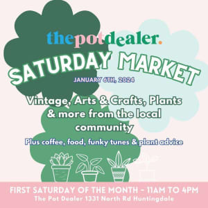 Saturday Market and Plant Sale at the Pot Dealer