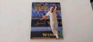 Shane Warne book. My Illustrated Career. As new