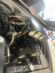 Bds 671 blower supercharger sbc with injector hat make offer 