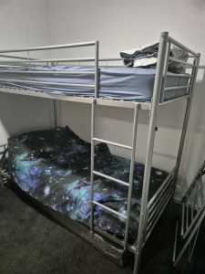 Bunk beds including 2 mattresses 