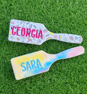 Kids hairbrushes with name