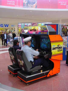 Daytona Twin Driver Video Game / Party Hire