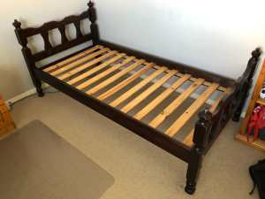 Wooden Single Bed Frame - Free