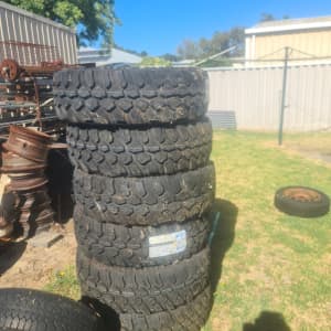 4x4 new tyre and rims&tyres 285x75R16 (Off my 2014 Bt50) 6 stud