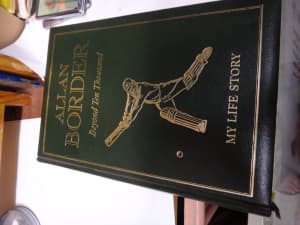 BEYOND TEN THOUSAND: MY LIFE STORY. Limited edition - Allan Border - S