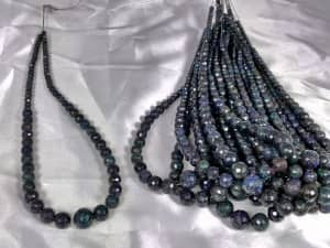 Australian Matrix Opal Faceted Beads (B1001)