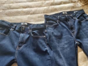 2 pair of Just Jeans Mens Straight