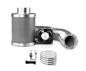 BRAND NEW 4-inch Ventilation Fan and Active Carbon Filter 1YR WARRANTY