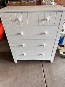 Tallboy Drawers and matching bedside drawers