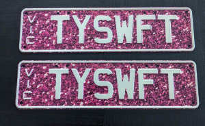 VIC TYSWFT AND SWFTE REGISTRATION PLATES