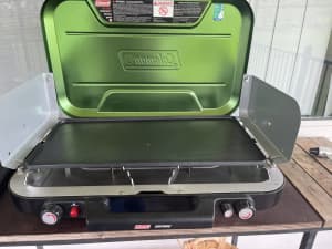 Portable Coleman gas barbecue for sale $100