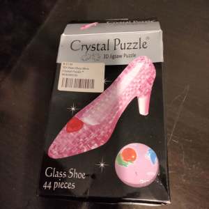 Glass Shoe Crystal Puzzle