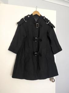 MARC JACOBS women’s Long Jacket Trench Coat parka buckles S, AU8-10