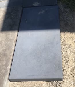 Wanted: Wanted - 500 x 250 rectangular grey concrete pavers