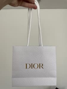 Small Dior Shopping Bag