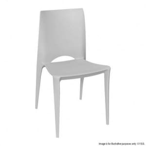 142-App-Gy Beach-Side Polypropylene Chair (Grey)(Item code: 177856)