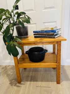 Kitchen shelf, side table or hall table, solid pine, 70cm wide