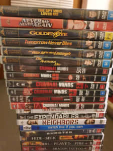 DVD movies various titles