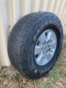 Toyota Hilux spare wheel