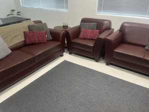Couch set / 3 seater 2 seater and single / lounge 