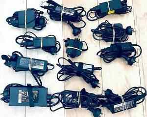 Assorted Laptop Chargers - Dell, HP, TOSHIBA, Lenovo, ASUS, acer, APP