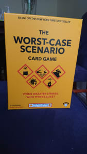 The Worst Case Scenario Card Game - Brand New