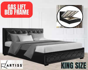 King Size Gas Lift Bed Frame Base - Limited Stock