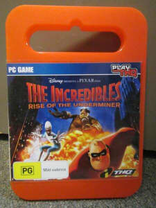 Disney The Incredibles Kids PC Game CD-ROM Pixar Rise Underminer